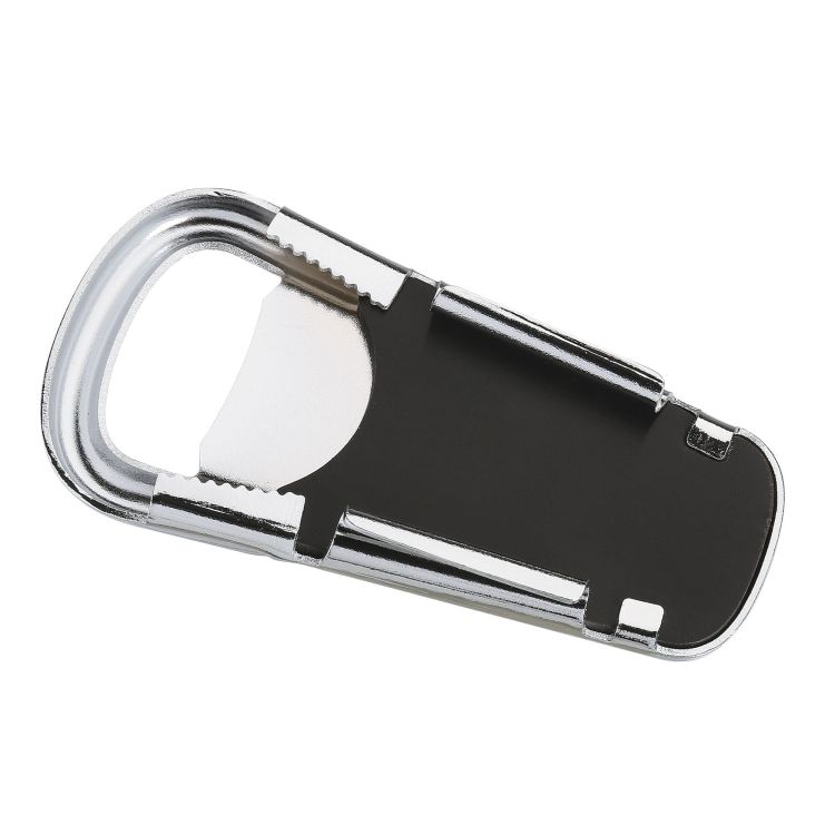 Otwieracz do butelek, chromowany metal, 8,5 cm / Cilio