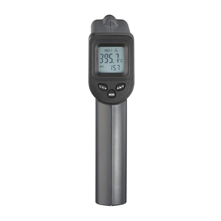 Bezdotykowy termometr na podczerwień, od -50°c do 550°c, 16,5 x 8 x 4 cm / Kuchenprofi