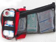 Mini Apteczka osobista AOMini Cordura odblaskowa - czerwona