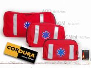 Mini Apteczka osobista AOMini Cordura odblaskowa - czerwona