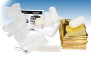 Mini Apteczka osobista z wyposażeniem AOMini Cordura odblaskowa - czerwona