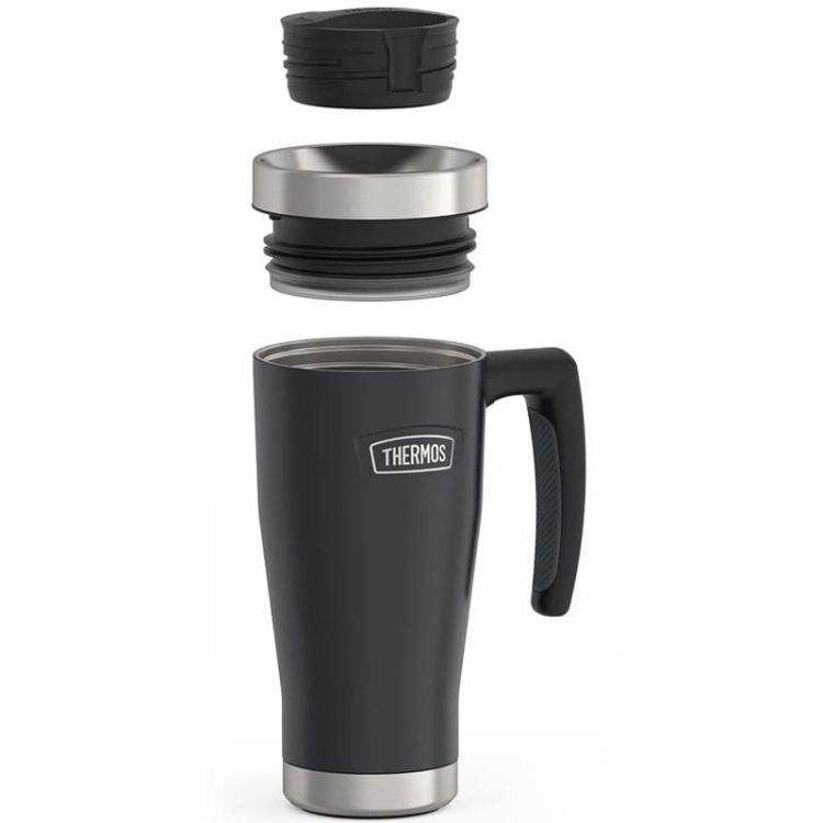 Wodoszczelny termokubek z uchwytem Thermos 0,47l - granit