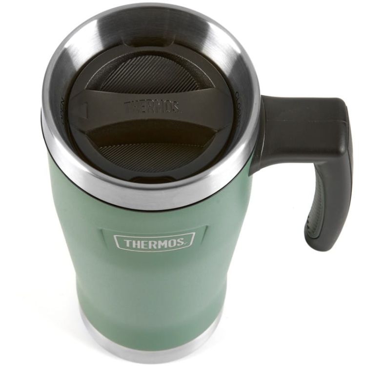 Wodoszczelny termokubek z uchwytem Thermos 0,47l - zielony