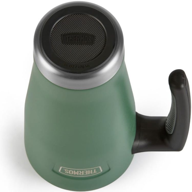 Wodoszczelny termokubek z uchwytem Thermos 0,47l - zielony