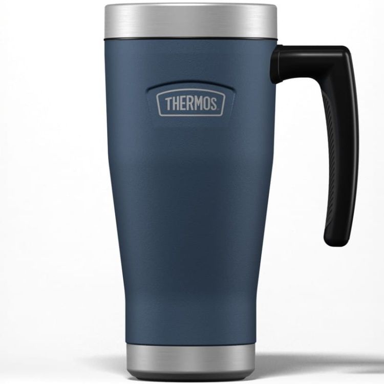 Wodoszczelny termokubek z uchwytem Thermos 0,47l - niebieski