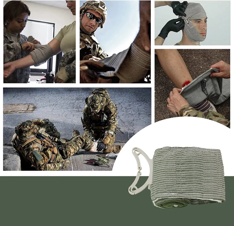 Opatrunek typu izraelskiego 4 m x 10 cm