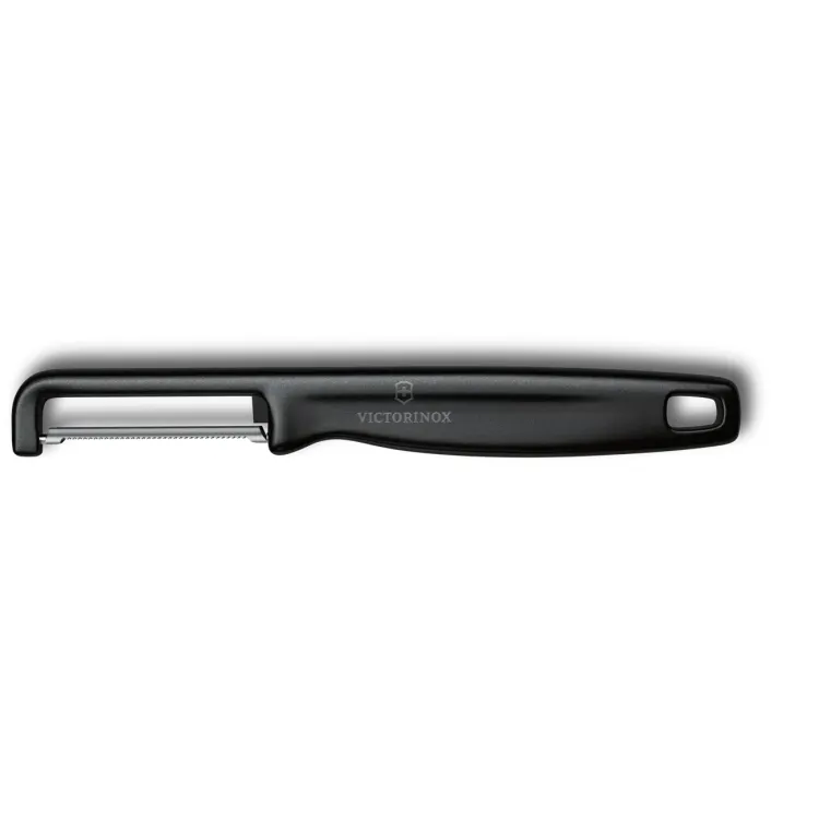 Obieraczka pionowa IOTA Victorinox ząbkowana dwutronna - czarna
