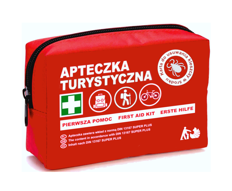 Apteczka w nylonie TURYSTYCZNA - KLESZCZOWA Luksell