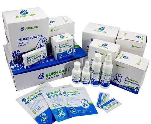 Opatrunek hydrożelowy na oparzenia 10 x 10 cm BurnCare Relieve