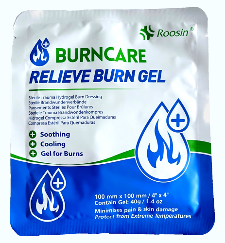 Opatrunek hydrożelowy na oparzenia 10 x 10 cm BurnCare Relieve