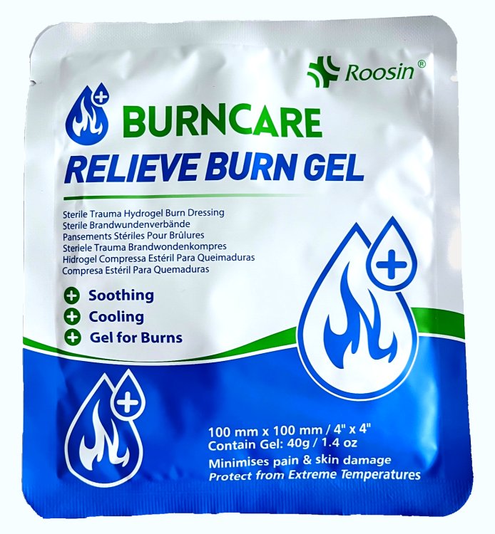 Opatrunek hydrożelowy na oparzenia 10 x 10 cm BurnCare Relieve