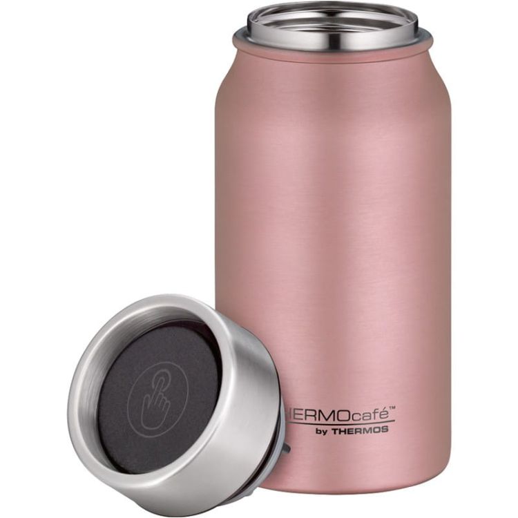 Kubek termiczny Thermos THERMOcafé 0,35 l - różowo-złoty