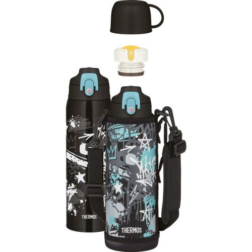 Termos dziecięcy Thermos z dwiema nakrętkami i futerałem - 1 l