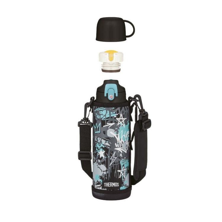 Termos dziecięcy Thermos z dwiema nakrętkami i futerałem - 1 l