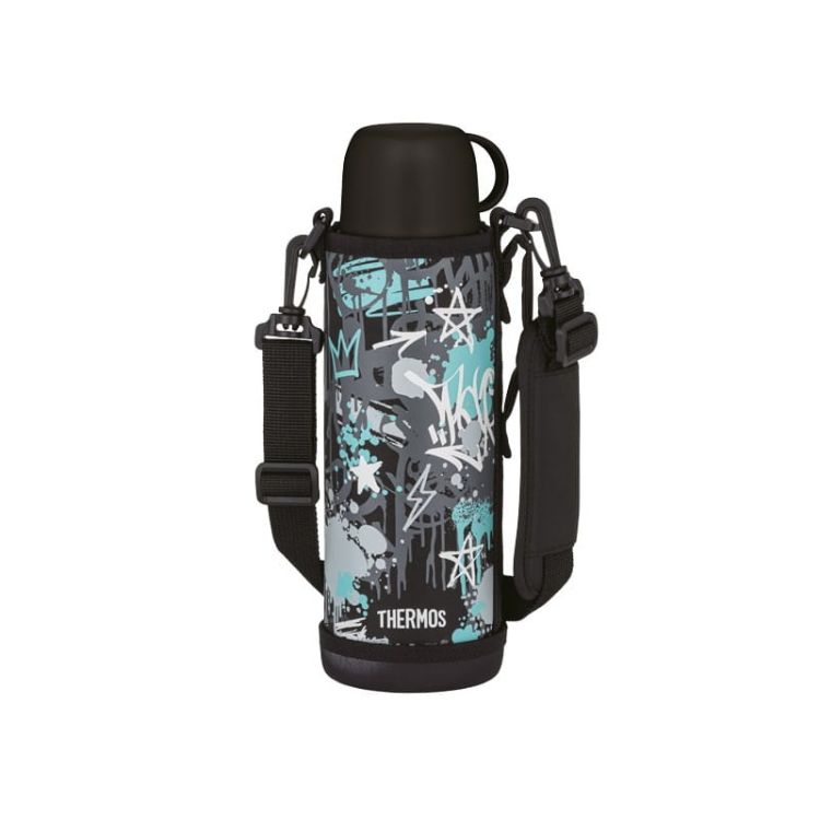 Termos dziecięcy Thermos z dwiema nakrętkami i futerałem - 1 l