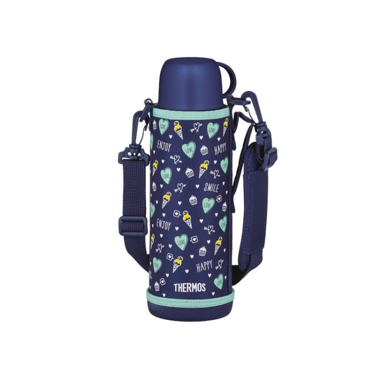 Termos dziecięcy Thermos z dwiema nakrętkami i futerałem - 1 l