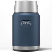 Termos na jedzenie Thermos z składaną łyżką i kubkiem 0,71 l - niebieski