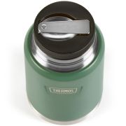 Termos na jedzenie Thermos z składaną łyżką i kubkiem 0,71 l - zielony