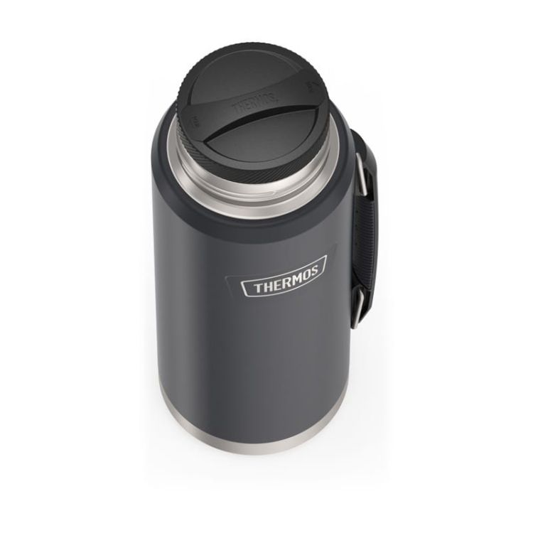 Termos na napoje i jedzenie Thermos z uchwytem 1,2 l - granit