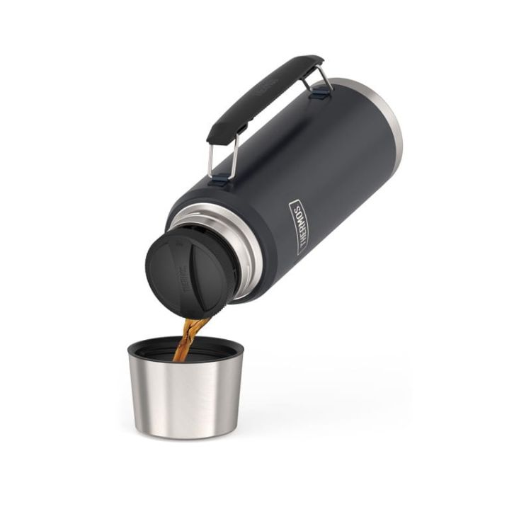 Termos na napoje i jedzenie Thermos z uchwytem 1,2 l - granit
