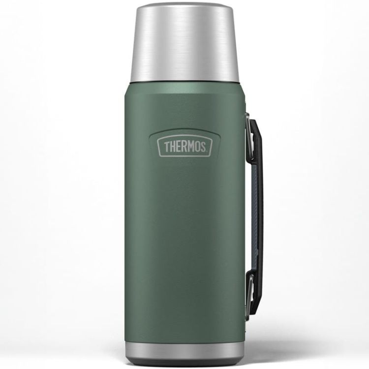 Termos na napoje i jedzenie Thermos z uchwytem 1,2 l - zielony