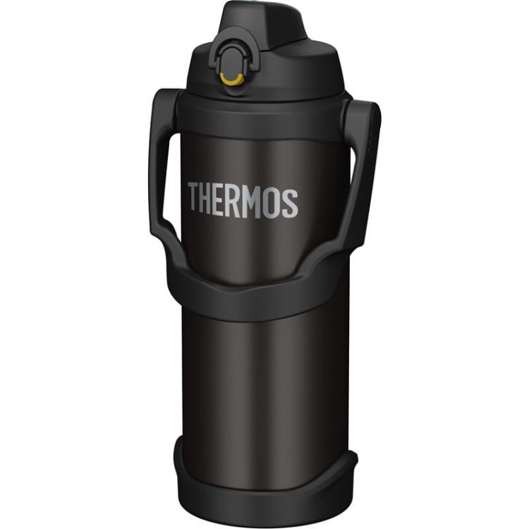 Termos nawadniający z uchwytem dla sportowców Thermos 2,5 l - czarny