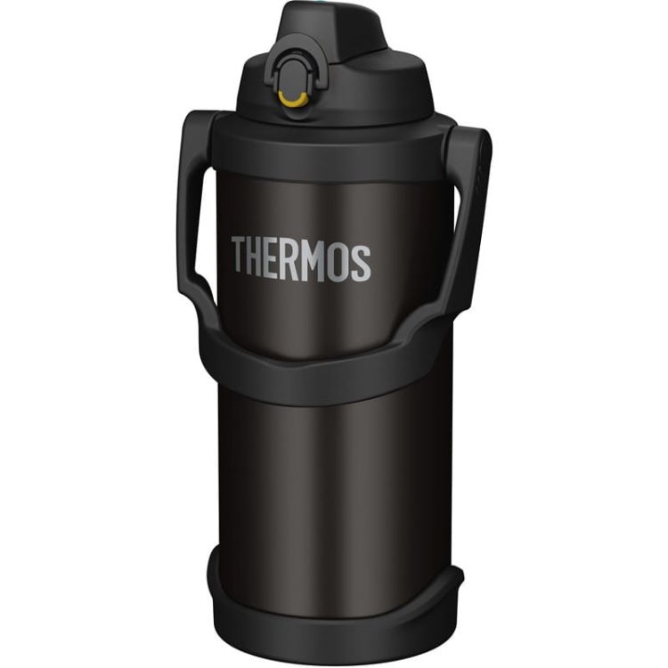 Termos nawadniający z uchwytem dla sportowców Thermos 3 l - czarny