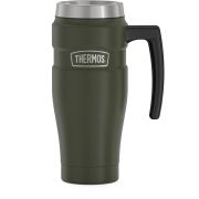 Wodoszczelny kubek termiczny Thermos z uchwytem 0,47 l - zieleń wojskowa