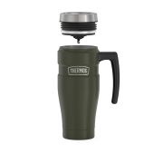 Wodoszczelny kubek termiczny Thermos z uchwytem 0,47 l - zieleń wojskowa