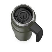 Wodoszczelny kubek termiczny Thermos z uchwytem 0,47 l - zieleń wojskowa