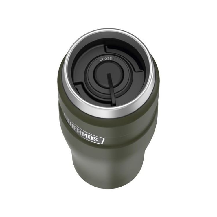 Wodoszczelny kubek termiczny Thermos 0,47 l - zieleń wojskowa