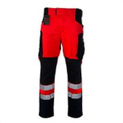 Spodnie ratownicze letnie elastyczne HYBRID North-Wind PRM-23 FLUO