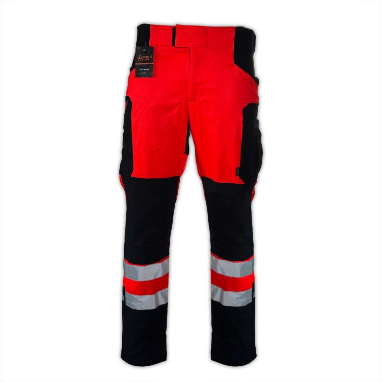 Spodnie ratownicze letnie elastyczne HYBRID North-Wind PRM-23 FLUO