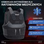 Kamizelka ANTYNOŻOWA dla Ratowników Medycznych