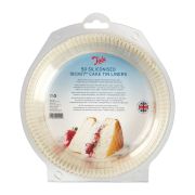 Formy papierowe do pieczenia silikonowane - 50 szt. okrągłe / Tala