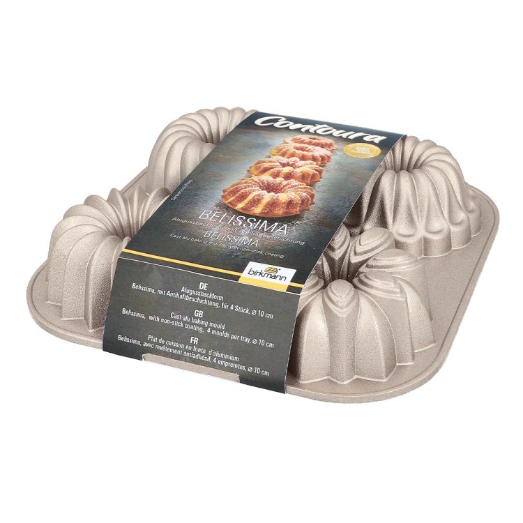 Forma na 4 babki Belissima 24 x 24 cm Contoura / Birkmann