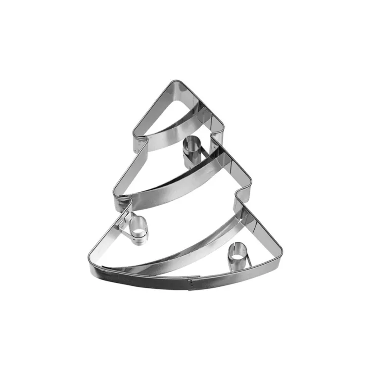 Foremka choinka z bombkami 7,5 cm