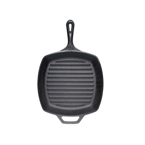 Patelnia żeliwna grillowa kwadratowa 26 cm / Lodge