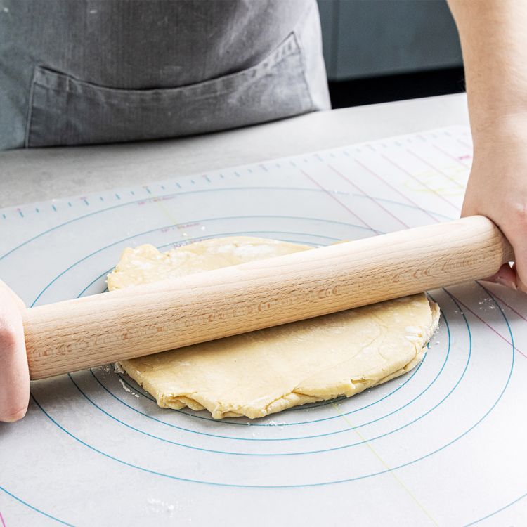 Wałek do ciasta z litego drewna bukowego 40 cm / KitchenCraft