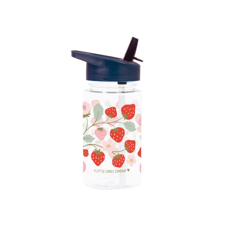 Butelka na wodę dla dzieci STRAWBERRIES 0,45L / A Little Lovely Company