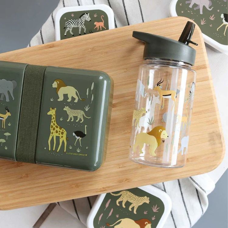 Butelka na wodę dla dzieci SAVANNA 0,45L / A Little Lovely Company