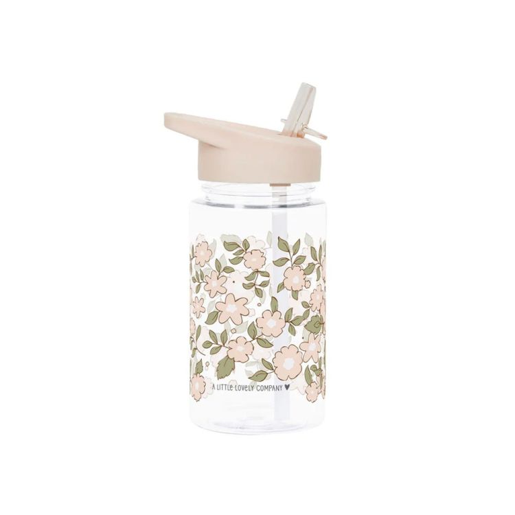 Butelka na wodę dla dzieci BLOSSOMS PINK 0,45L / A Little Lovely Company