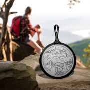 Patelnia żeliwna do naleśników 26 cm MOUNTAIN Wanderlust / Lodge