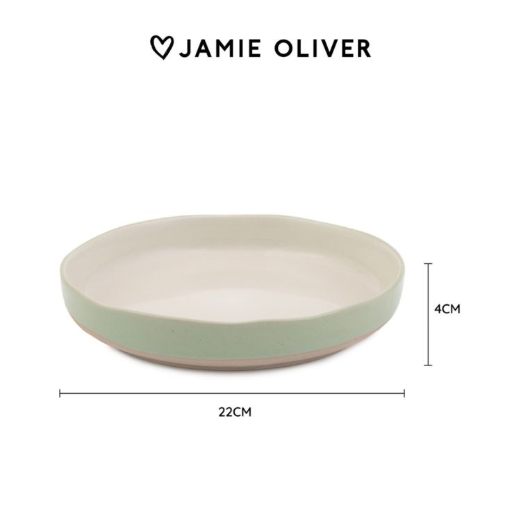 Zestaw misek z kamionki 4 sztuki Big Love Dishy 22 cm / Jamie Oliver