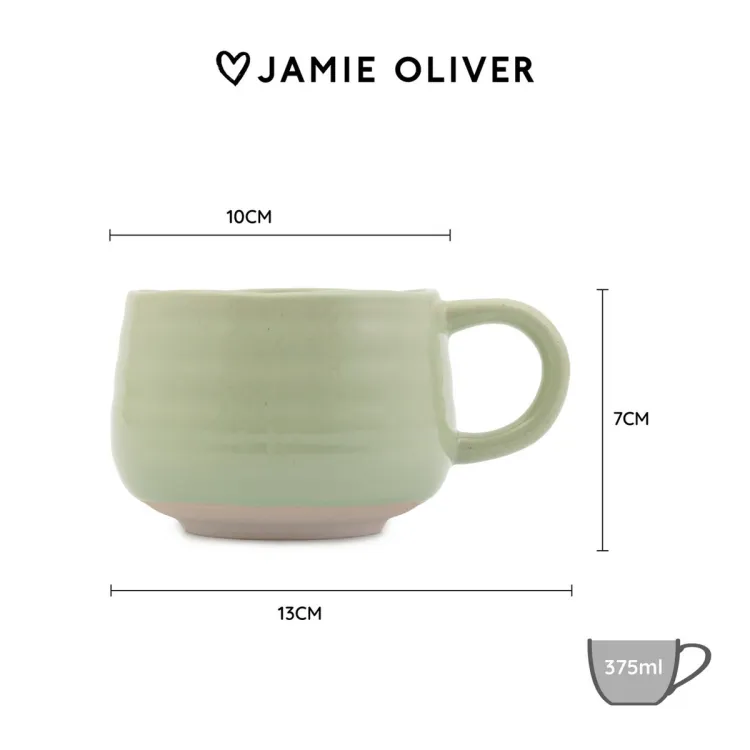 Kubek ceramiczny zielony Big Love Cosy Cuppa 375 ml / Jamie Oliver