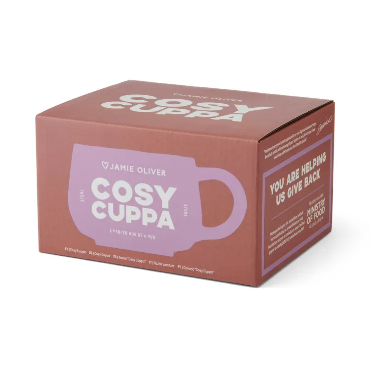 Kubek ceramiczny różowy Big Love Cosy Cuppa 375 ml / Jamie Oliver