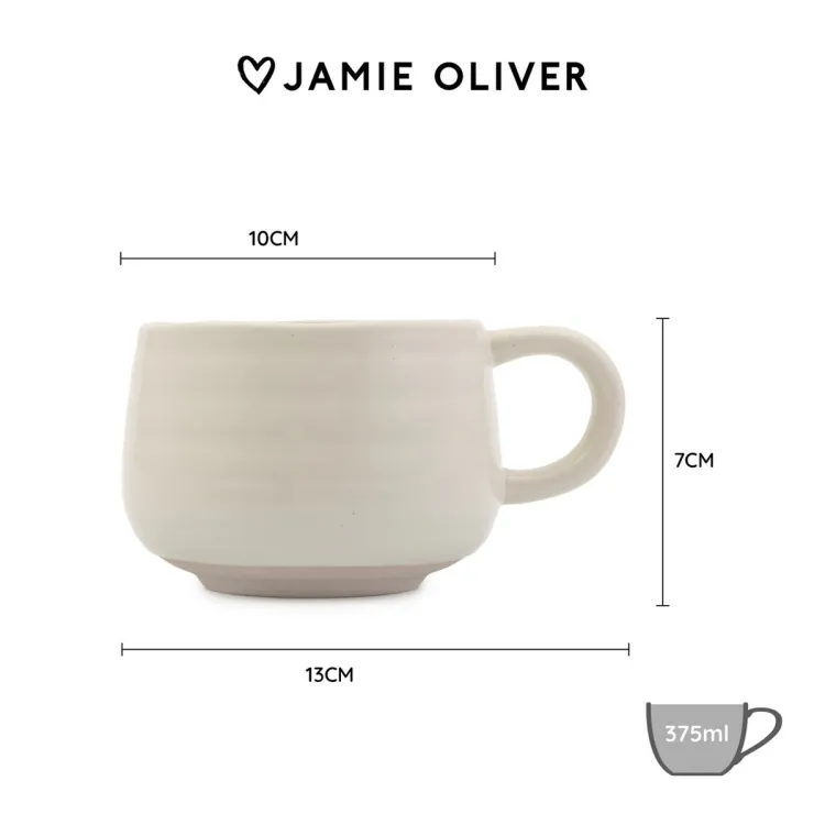Kubek ceramiczny biały Big Love Cosy Cuppa 375 ml / Jamie Oliver