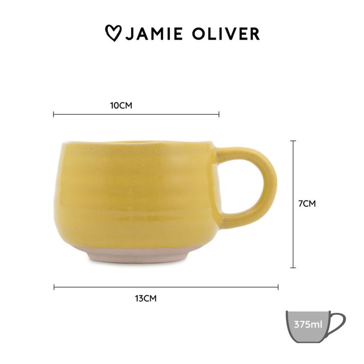 Kubek ceramiczny żółty Big Love Cosy Cuppa 375 ml / Jamie Oliver