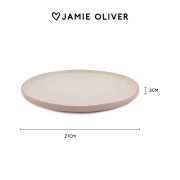 Komplet talerzy obiadowych 4 sztuki Big Love Perfect Plate 27 cm / Jamie Oliver