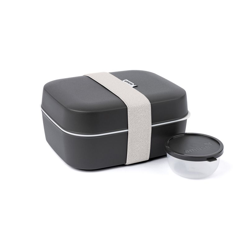 Lunchbox 3 w 1 - Charcoal / Amuse
